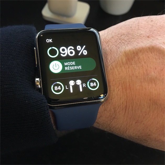 Ecouteur Apple Watch