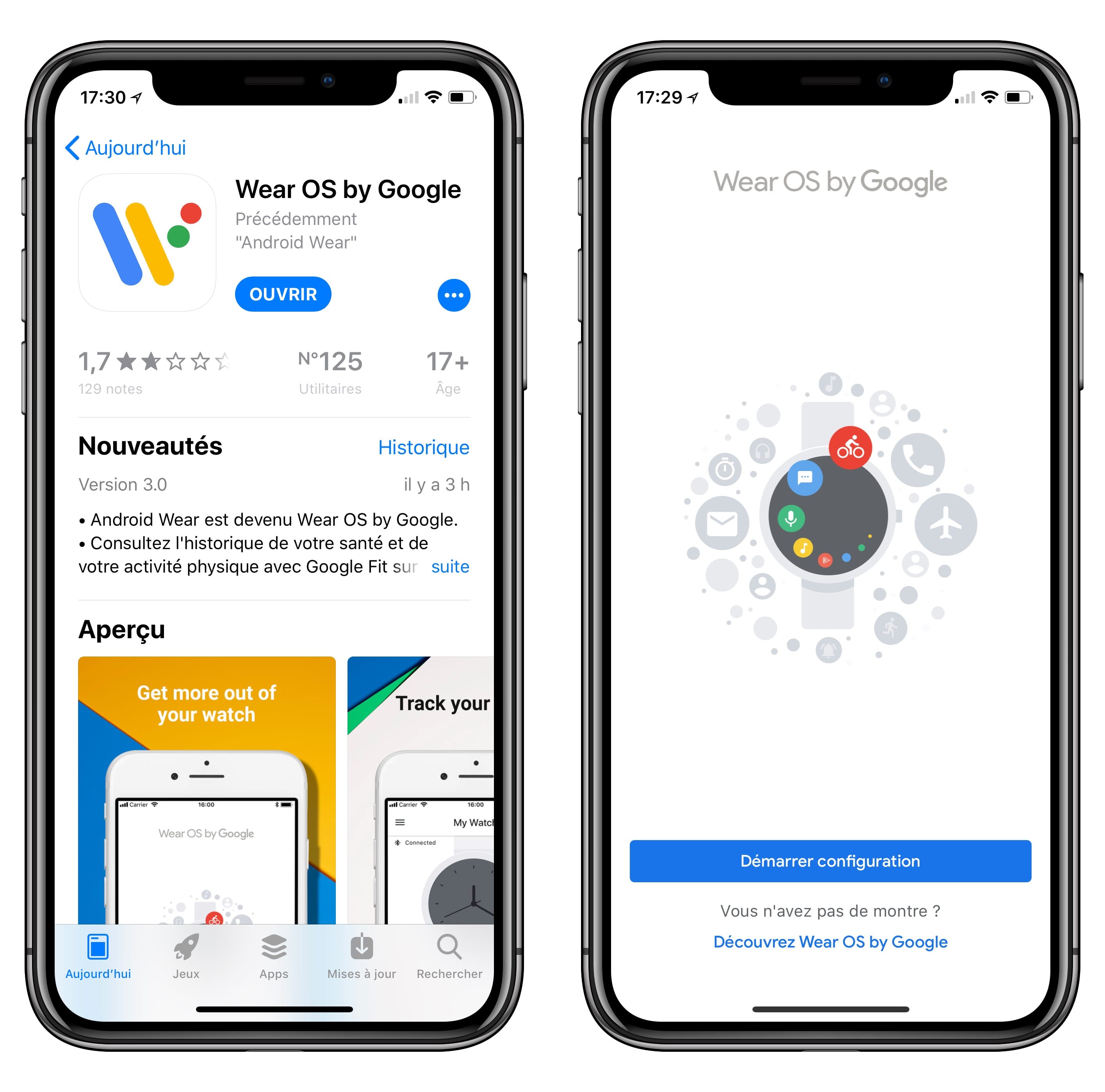 wear os iphone